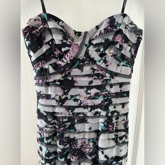 BCBGMaxAzria Erika Strapless Gown Dress - Size 0 - Picture 3 of 6